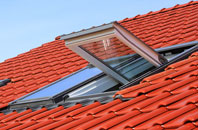 Triangle roof window